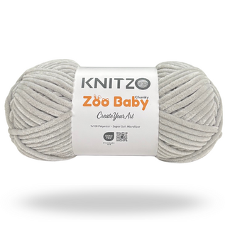 Knitzo Zoo Baby 152 Licht Grijs Bad 522