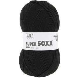 Super SOXX 4-draad 0004 Zwart Bad 28563