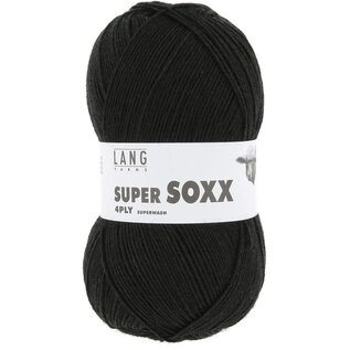 Super SOXX 4-draad 0004 Zwart Bad 28563
