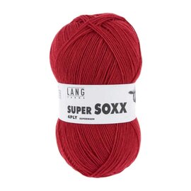 Super Soxx 4-PLY 0060 Rood bad 28563