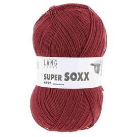 Super Soxx 4-PLY 0061 Bordeaux bad 27854