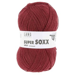 Super Soxx 4-PLY 0061 Bordeaux bad 27854