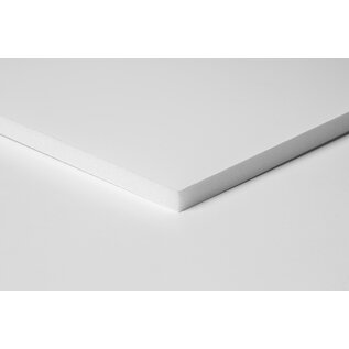 Witte Schuimkarton - AIRPLAC 10 mm - 50x65 cm - PER PLAAT