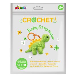 Haakpakket - Baby Stegosaurus Sleutelhanger