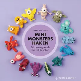 Minimonsters haken - Sarah Abbondio -