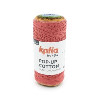 POP-UP COTTON 304 - Blauw-Groen-Rood-Bruin bad 89025