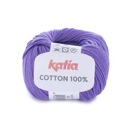 COTTON 100% Paars 25 bad 88281