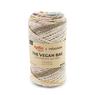 THE VEGAN BAG COLORS 103 - Water blauw-Paars-Oker bad 90980