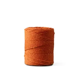 Macrame katoendraad oranje +/-65m