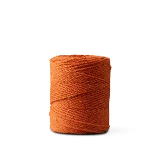 Macrame katoendraad oranje +/-65m