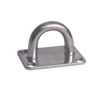 Metalen oog op plaat 40 mm