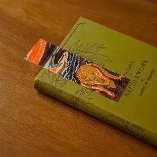 Kruissteek Borduurpakket - De Schreeuw van Edvard Munch -