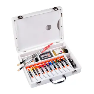 Cobra Study olieverf kist basis | 10 x 40 ml + accessoires