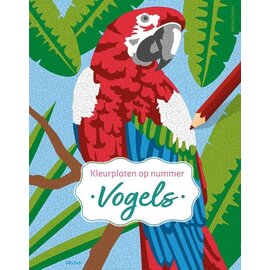 Vogels - Kleurplaten op nummer