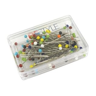 Glaskopspelden staal 0,60 x 32 mm 100 stuks