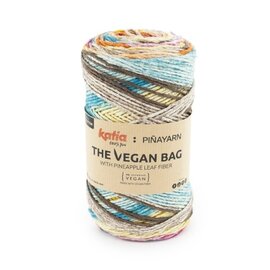 THE VEGAN BAG COLORS 100 - Oranje-Turquoise-Fuchsia bad 89340