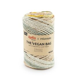 THE VEGAN BAG COLORS 104 - Oker-Bruin-Water blauw bad 90112