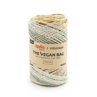 THE VEGAN BAG COLORS 104 - Oker-Bruin-Water blauw bad 90112