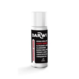DARWI waterproof vernis op basis van oplosmiddel, 250ml (in spuitbus)