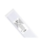 Zijdepapier 8 blad gevouwen 75x50cm - 18g/m2 - Wit