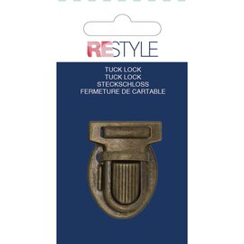 Tuck lock 26mm, 1stk - Kleur 050