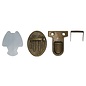 Tuck lock 26mm, 1stk - Kleur 050
