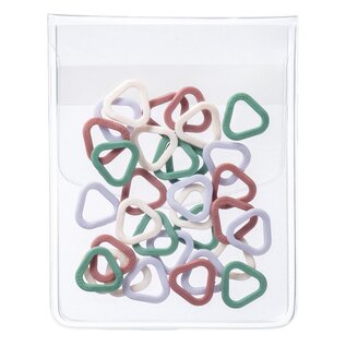 Clover Soft Stitch markers Triangle Small