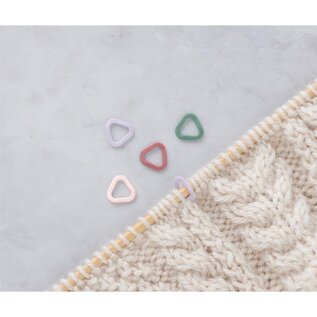 Clover Soft Stitch markers Triangle Small