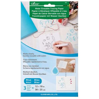 Clover water oplosbaar transferpapier