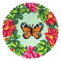 Orchidea Rug Kit Butterfly Ø50cm