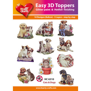 Easy 3D Designs pakket Cats & Dogs