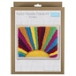 Punch needle set: 20,3 x 25,4 cm: Sunrays