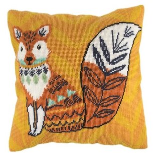 Halve Kruissteekkussen  40x40 cm : Kit broderie demi-point : "Bees"
