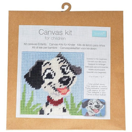 Borduurpakket voor beginners 17x17cm - Dalmatiër