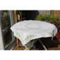 Borduurpakket voor tafelkleed - Daisy Chain - 80 x 80 cm -