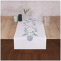 Borduurpakket voor een tafelloper - Hortensia - 40 x 100 cm -