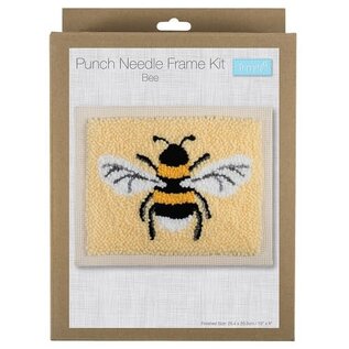 Punch needle set: 20,3 x 25,4 cm: Bij