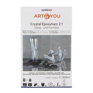 Crystal epoxyhars 2:1 300ml