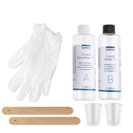 Kristal epoxygiethars 1:1 - 400ml