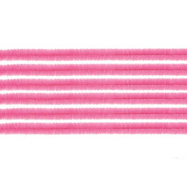 Pijpenragers-chenilledraad rose 50cm, 10st