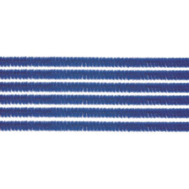 Pijpenragers-chenilledraad Blauw 50cm, 10st