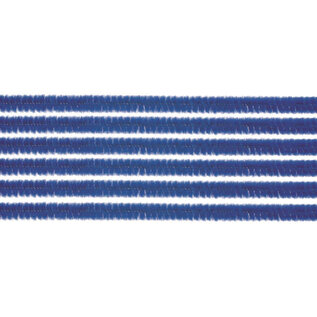 Pijpenragers-chenilledraad Blauw 50cm, 10st