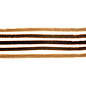 Pijpenragers-chenilledraad Bruin tinten 50cm, 10st
