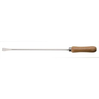 Stopper - Vulgereedschap voor beren en poppen, gemaakt van aluminium, 6 mm dik, lengte 33 cm.