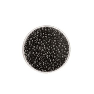 Rocailles - Intens zwart 2,6mm, 17 g