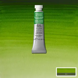 Winsor&Newton Professional Watercolour - aquarelverf - Permanent Sap Green Serie1