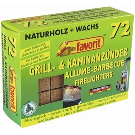 Aanmaakblokjes voor Grill - Openhaard - BBQ - 72st.