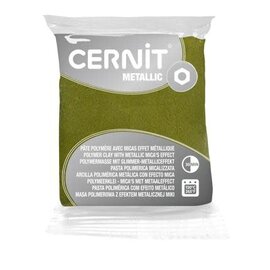Cernit METALLIC 56g Goud groen - Or vert