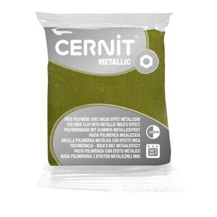 Cernit METALLIC 56g Goud groen - Or vert