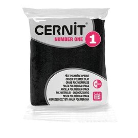 Cernit n°1 - 56g Zwart - Zwart